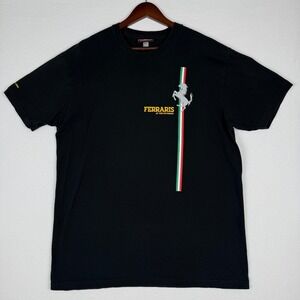 Petersen Automotive Museum Ferraris 2007 F40 T-Shirt Mens XL Black Short Sleeve